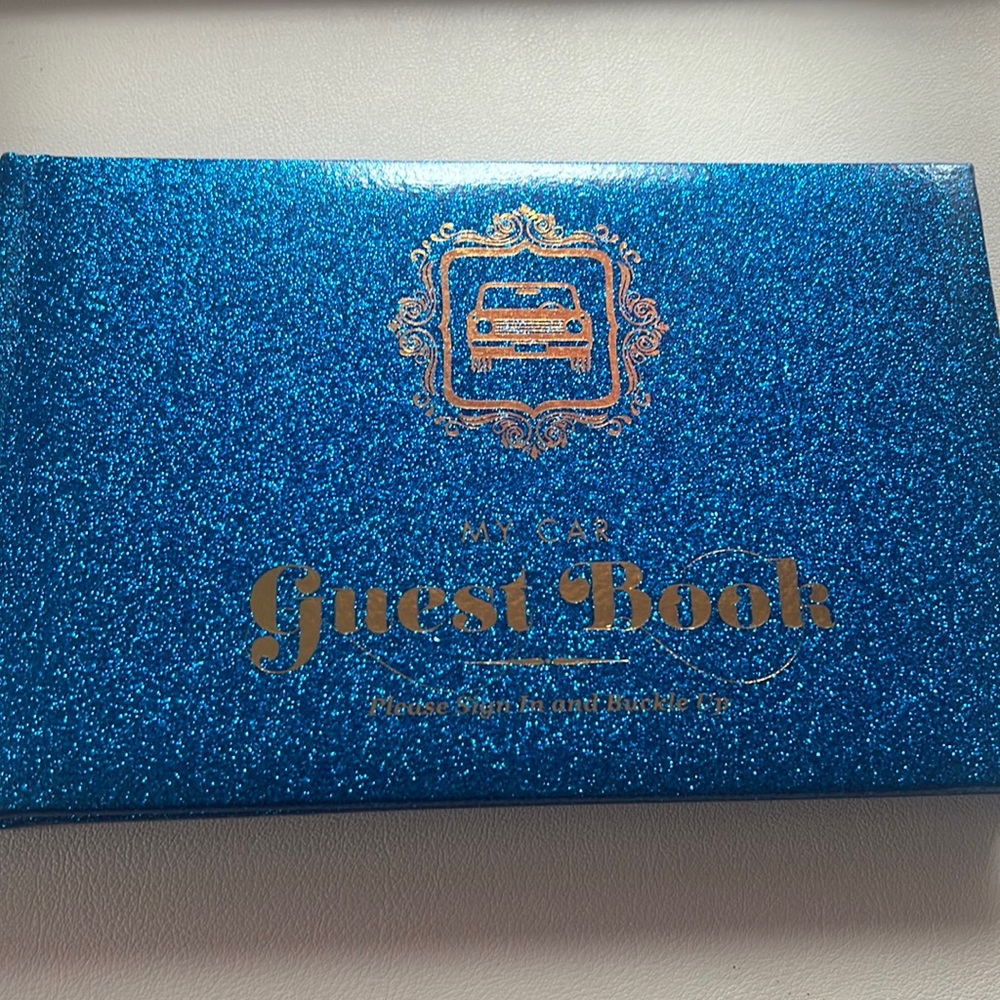 “My car” guest book